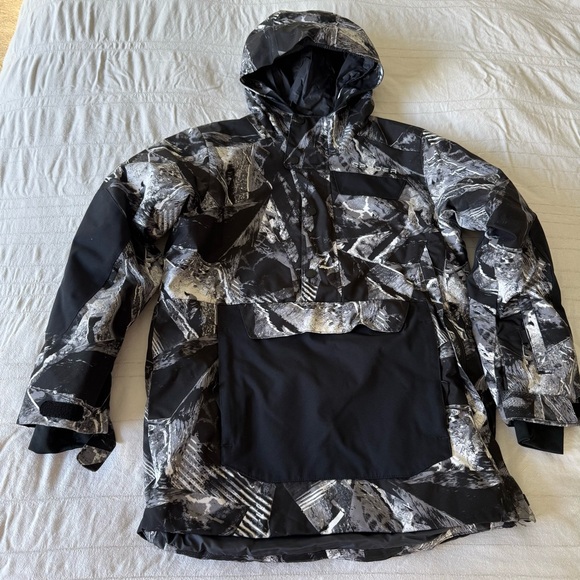 Spyder Boy's Jasper Anorak Snow Pullover Ski Winter Jacket Sz 14